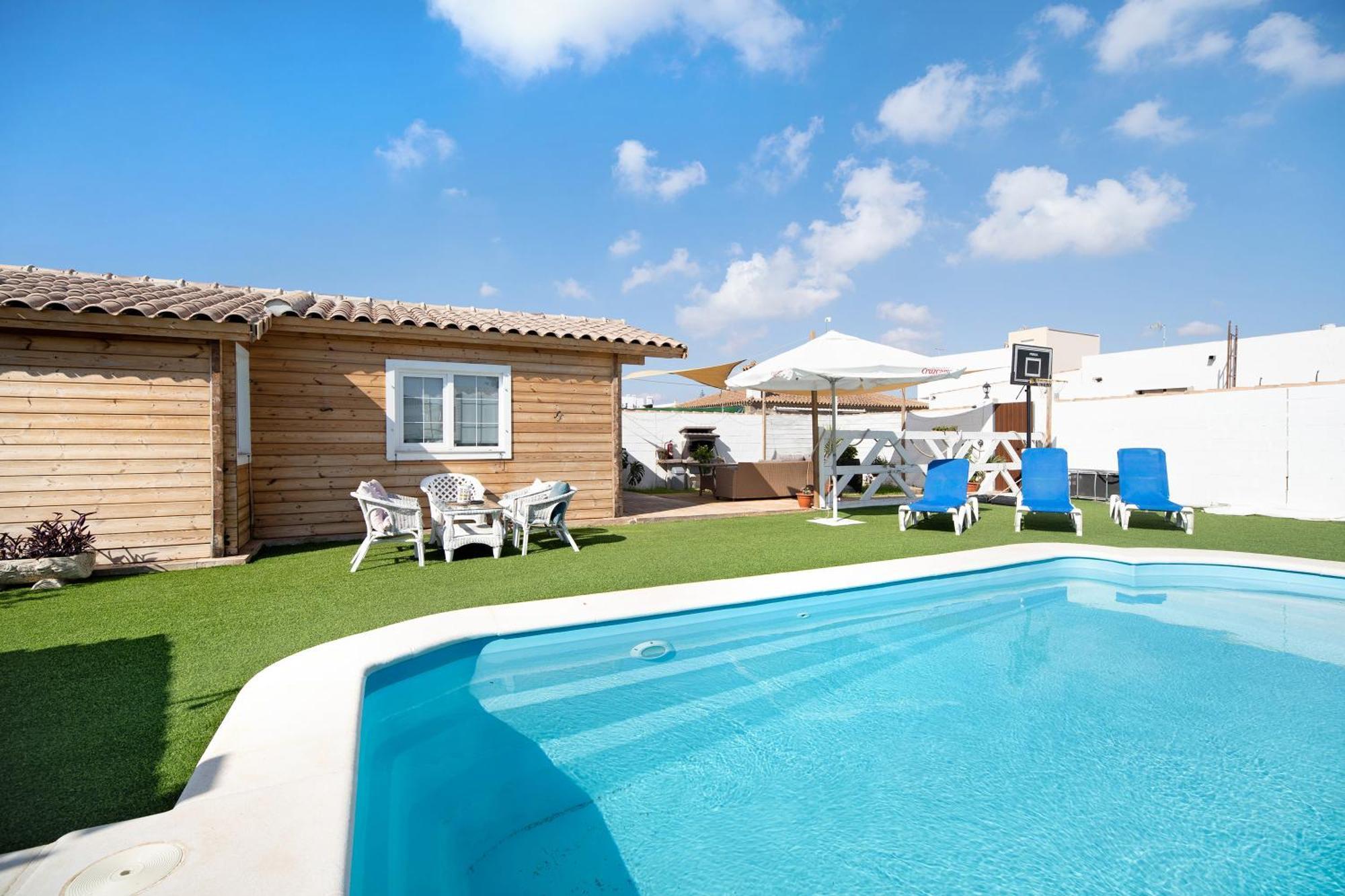 Villa Fuego - Solo Familias Chiclana de la Frontera Buitenkant foto