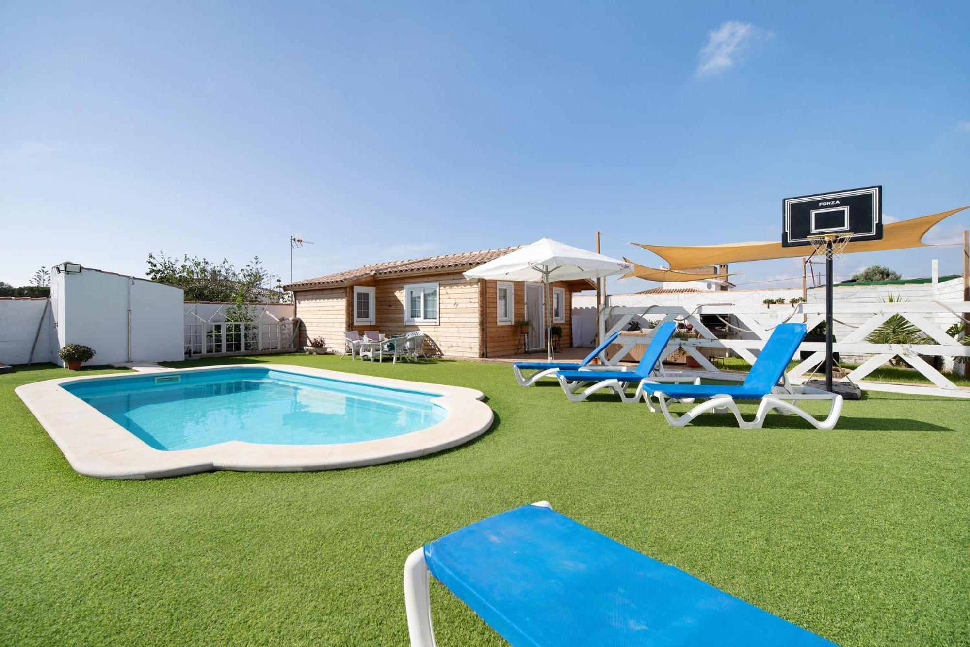 Villa Fuego - Solo Familias Chiclana de la Frontera Buitenkant foto