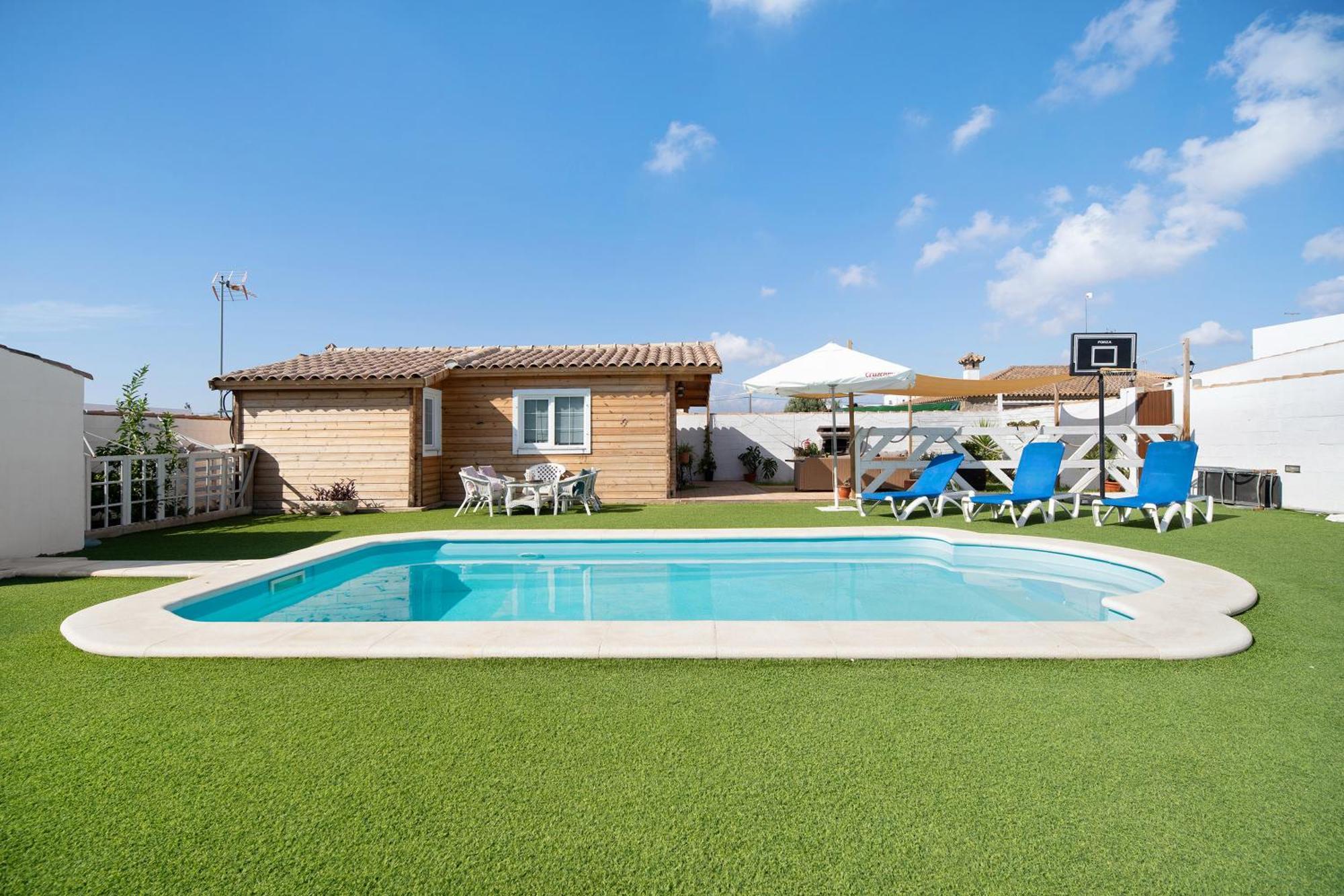 Villa Fuego - Solo Familias Chiclana de la Frontera Buitenkant foto